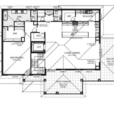 Double Storey Sample Plan
